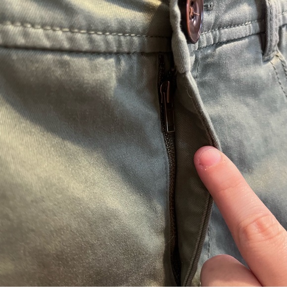 Anthropologie Meadow Rue size 2 Patchwork Skirt Olive Green/Brown - Picture 8 of 14